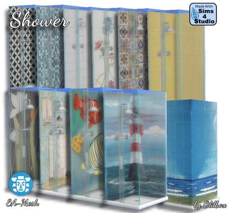  All4Sims: Shower box by Oldbox