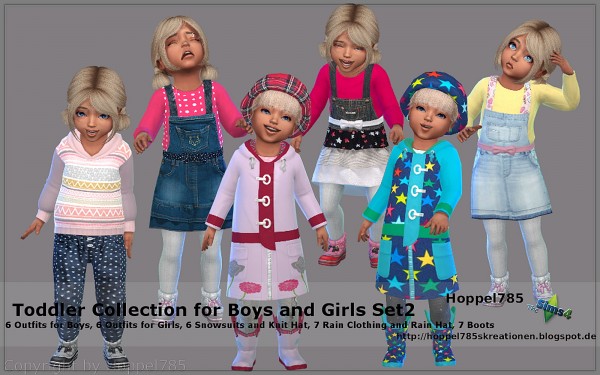  Hoppel785: Toddler Collection for Boys and Girls Set 2