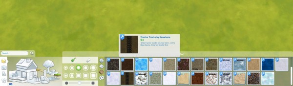  Mod The Sims: Farm and Orchard II: Tractor Tracks Terrain Paint by Snowhaze