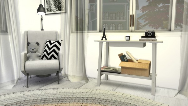  Models Sims 4: Scandinavian Bedroom