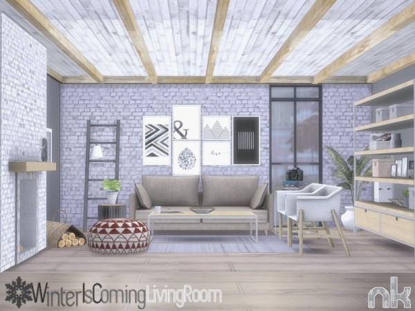  The Sims Resource: Wic Livingroom by nikadema