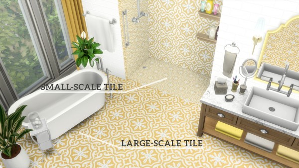  Simsational designs: Moroccan Tiles   Walls and Flooring to Spice up Your Homes