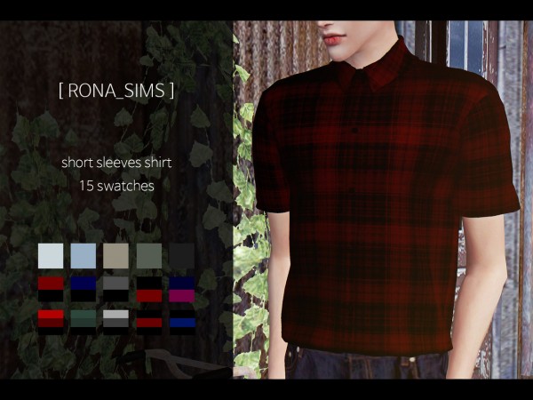  Rona Sims: Short sleeves shirt
