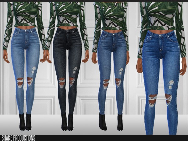  The Sims Resource: Jeans 170 by ShakeProductions
