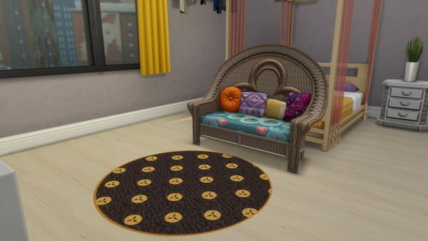  Mod The Sims: Colorful Japanese Rugs by araynah