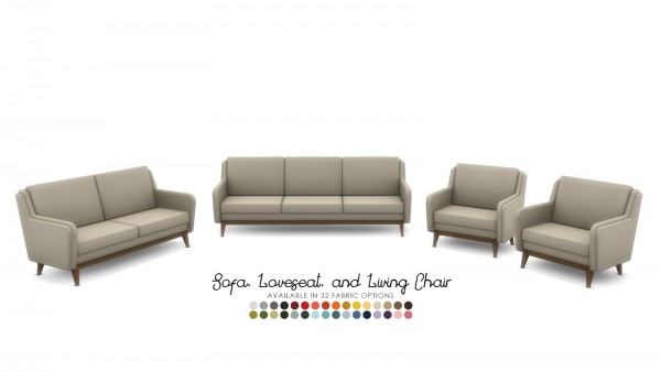 Simsational designs: Kalagan Contemporary Seating
