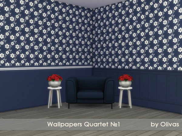  The Sims Resource: Wallpapers Quartet N1 by olivas