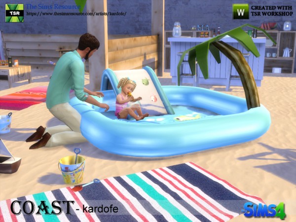  The Sims Resource: Coast outdoor by Kardofe
