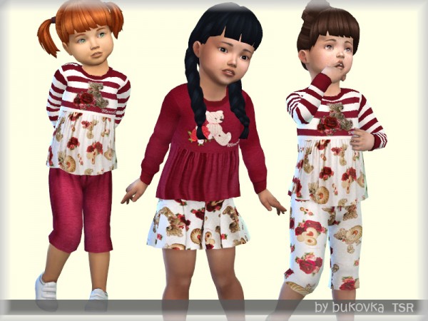  The Sims Resource: Set of Clothes by bukovka
