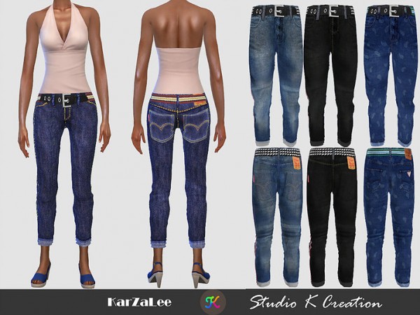 Studio K Creation: Cropped jeans 64