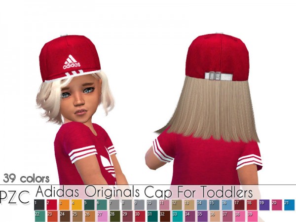  The Sims Resource: Originals Cap For Toddlers by Pinkzombiecupcakes