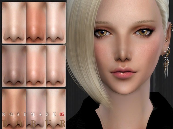  The Sims Resource: Nose 05 by Bobur3