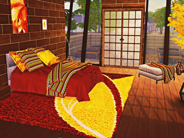  MSQ Sims: Autumn Modern House