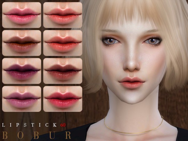  The Sims Resource: Lipstick 60 by Bobur
