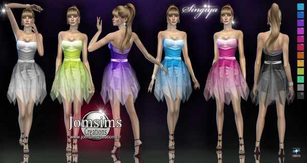  Jom Sims Creations: Singiya dress