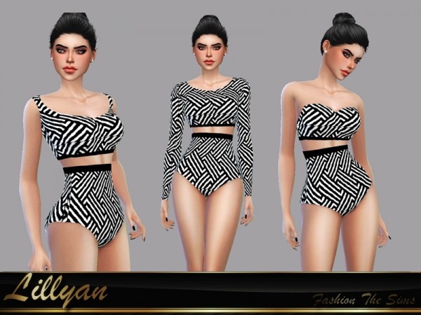  The Sims Resource: Elegant summer outfit by LYLLYAN