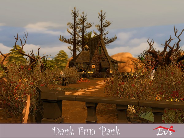  The Sims Resource: Dark Fun Park by evi