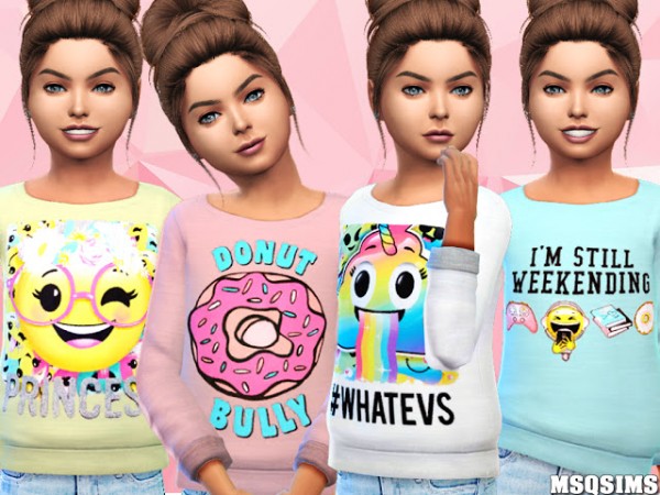  MSQ Sims: Sweater Collection 03