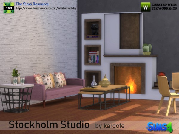  The Sims Resource: Stockholm Studio by kardofe
