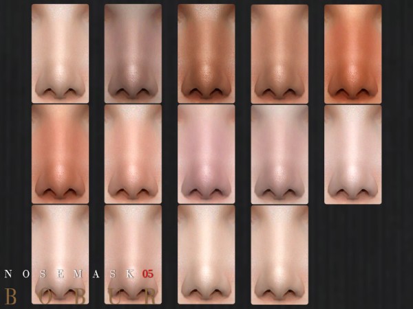  The Sims Resource: Nose 05 by Bobur3