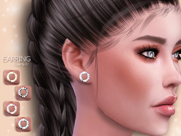  The Sims Resource: Earring B01 by busra tr