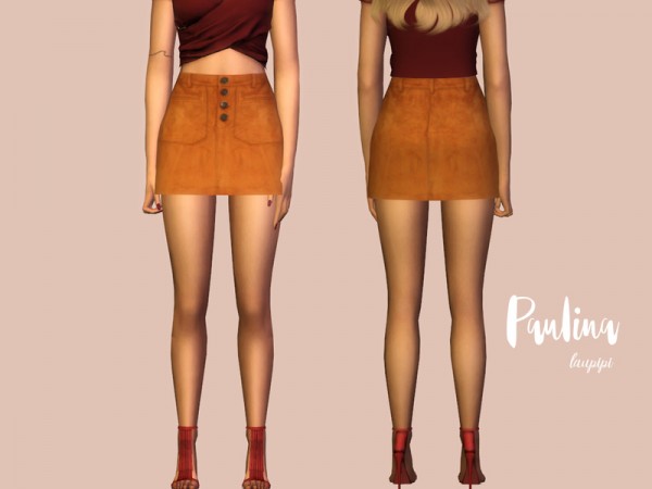  The Sims Resource: Paulina skirt by laupipi