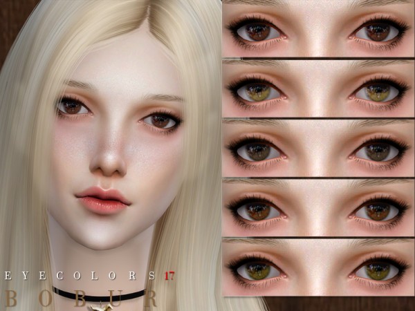  The Sims Resource: Eyecolors 17 by Bobur