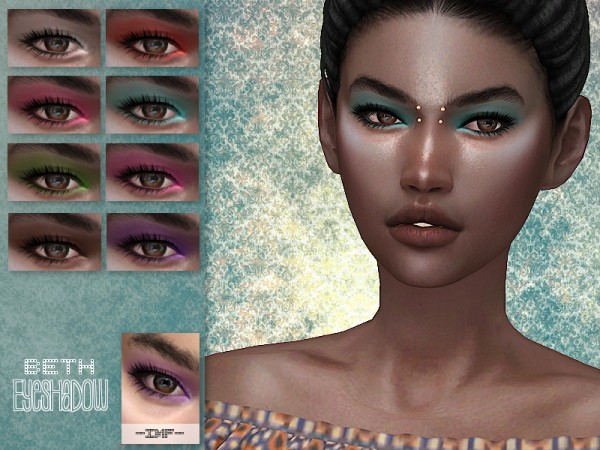  The Sims Resource: Beth Eyeshadow N.57 by IzzieMcFire