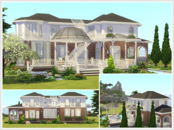  The Sims Resource: Villa Louise (No CC) by philo