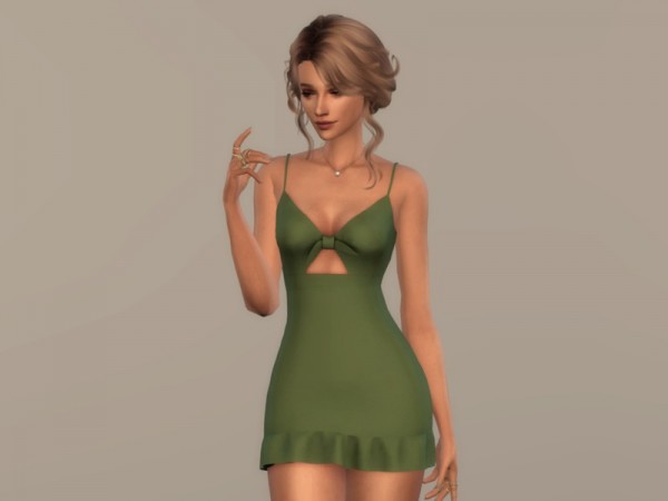  The Sims Resource: Emotion Dress by Christopher067