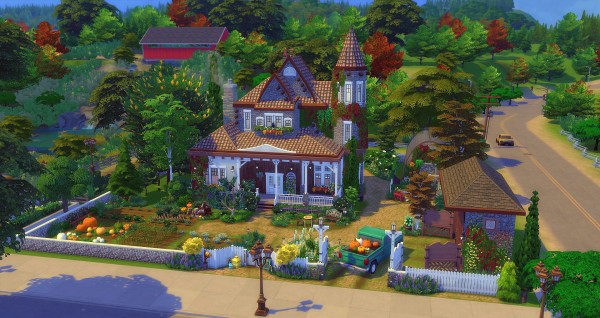  Studio Sims Creation: Butternut house