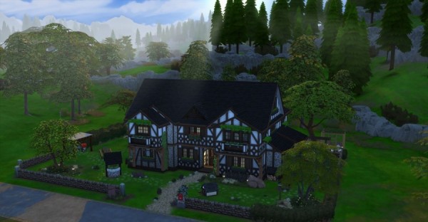 Sims Artists: Structured house