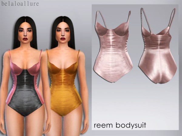  The Sims Resource: Reem bodysuit by belal1997