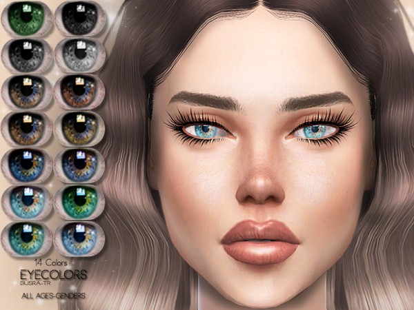  The Sims Resource: Eyecolors BE01 by busra tr