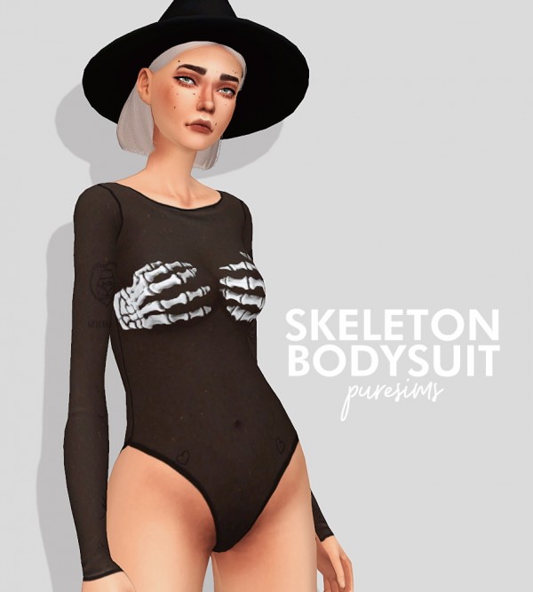  Pure Sims: Skeleton bodysuit