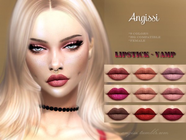  The Sims Resource: Lipstick Vamp by ANGISSI