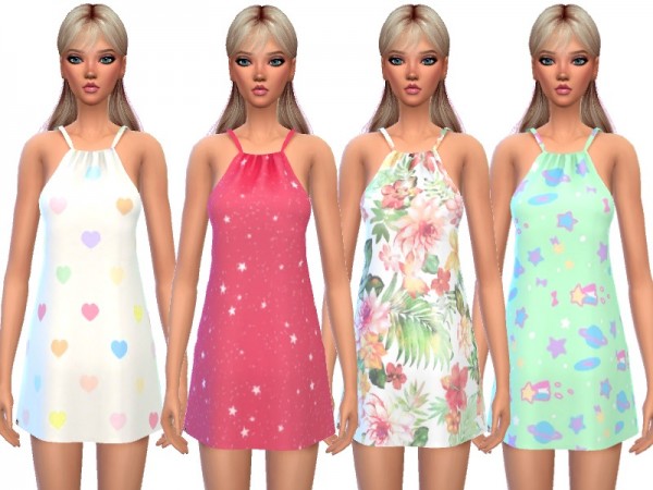  The Sims Resource: Pajama Dress by Wicked Kittie