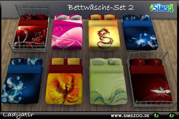  Blackys Sims 4 Zoo: Wet Set Beddings 2 by ladyatir