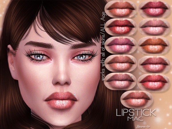  The Sims Resource: Liptensity Lipstick by busra tr