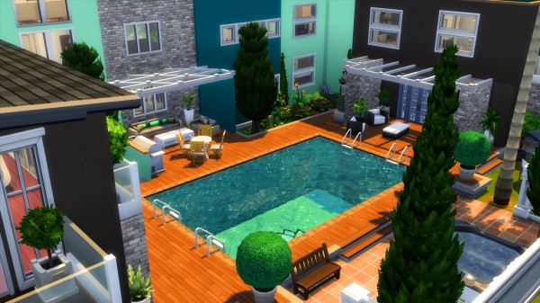  Mod The Sims: Pupperstone modern mansion by iSandor