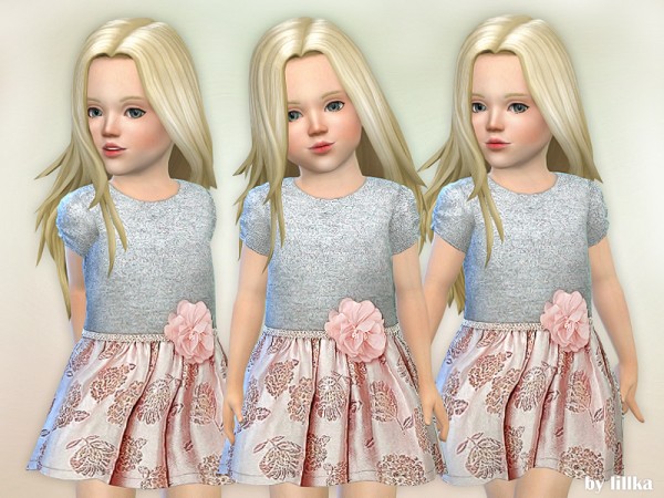  The Sims Resource: Tallulah Dress by lillka