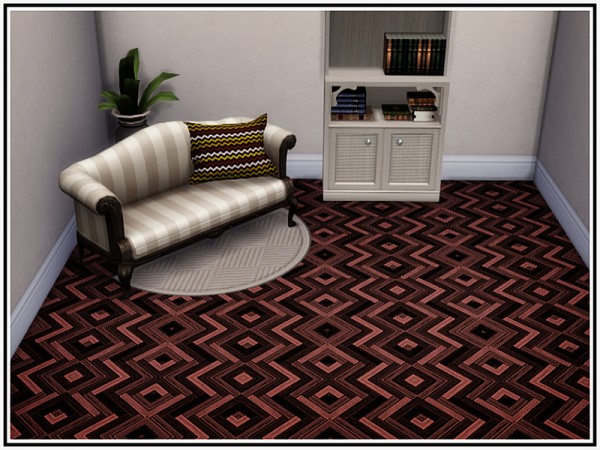  The Sims Resource: Inlaid Parquetry Flooring by marcorse