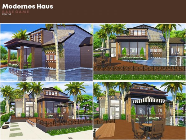  The Sims Resource: Modernes Haus by Pralinesims
