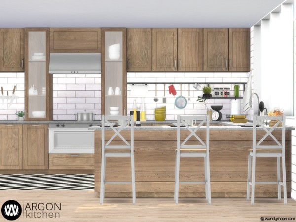  The Sims Resource: Argon Kitchen by wondymoon