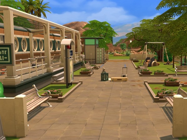  The Sims Resource: The Oasis Springs Express by flubs