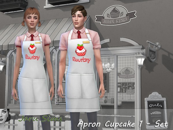  The Sims Resource: Set Apron Cupcake 1 by Jaru Sims