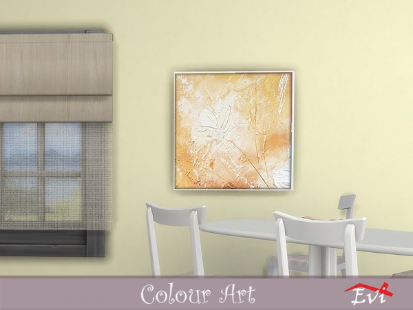  The Sims Resource: Color art paints by evi