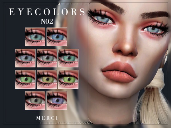 The Sims Resource: Eyecolors N02 by Merci