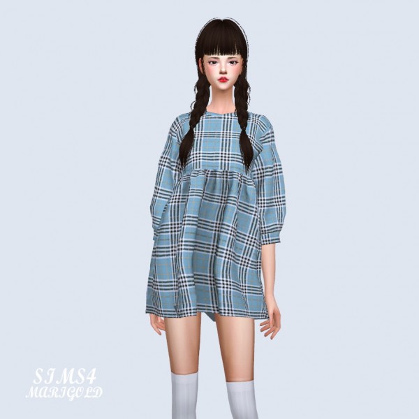 SIMS4 Marigold: Mini Mini Dress