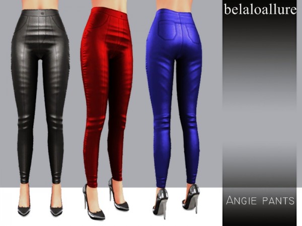  The Sims Resource: Angie pants by belal1997